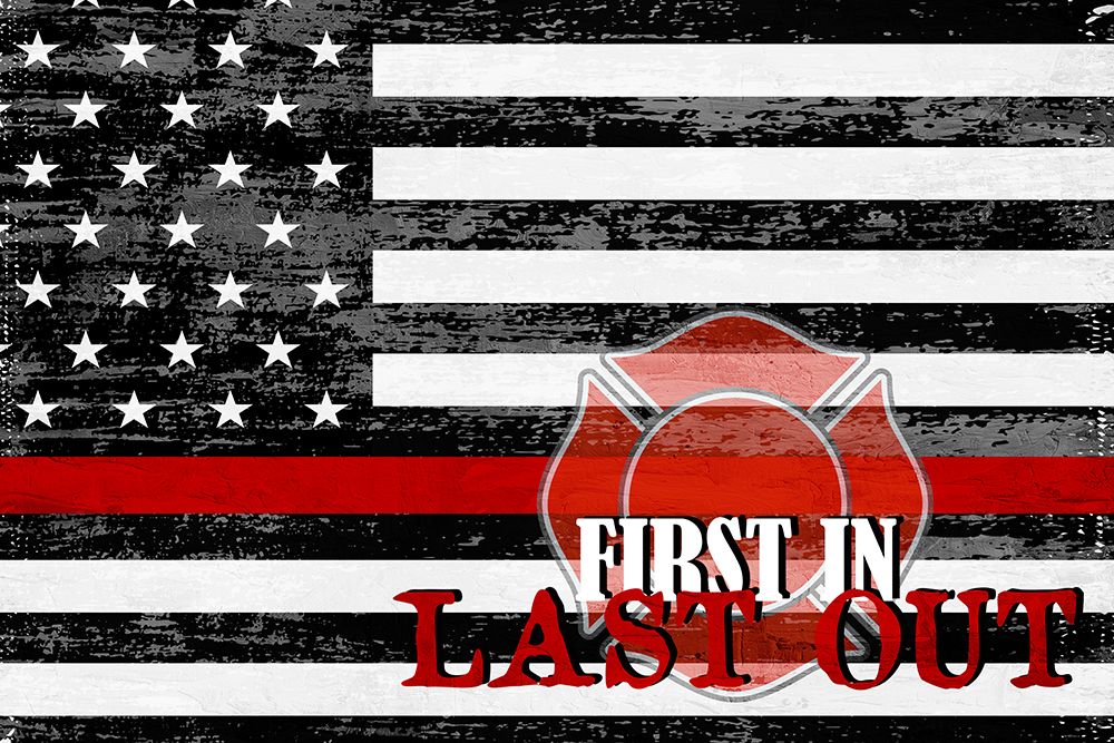 First In Last Out Badge art print by Kimberly Allen for $57.95 CAD
