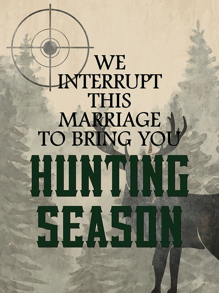 Hunting Season Marriage art print by Kimberly Allen for $57.95 CAD