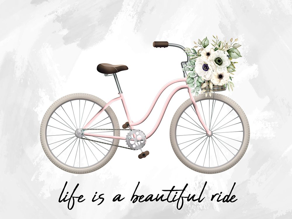 Life Is A Beautiful Ride art print by Kimberly Allen for $57.95 CAD