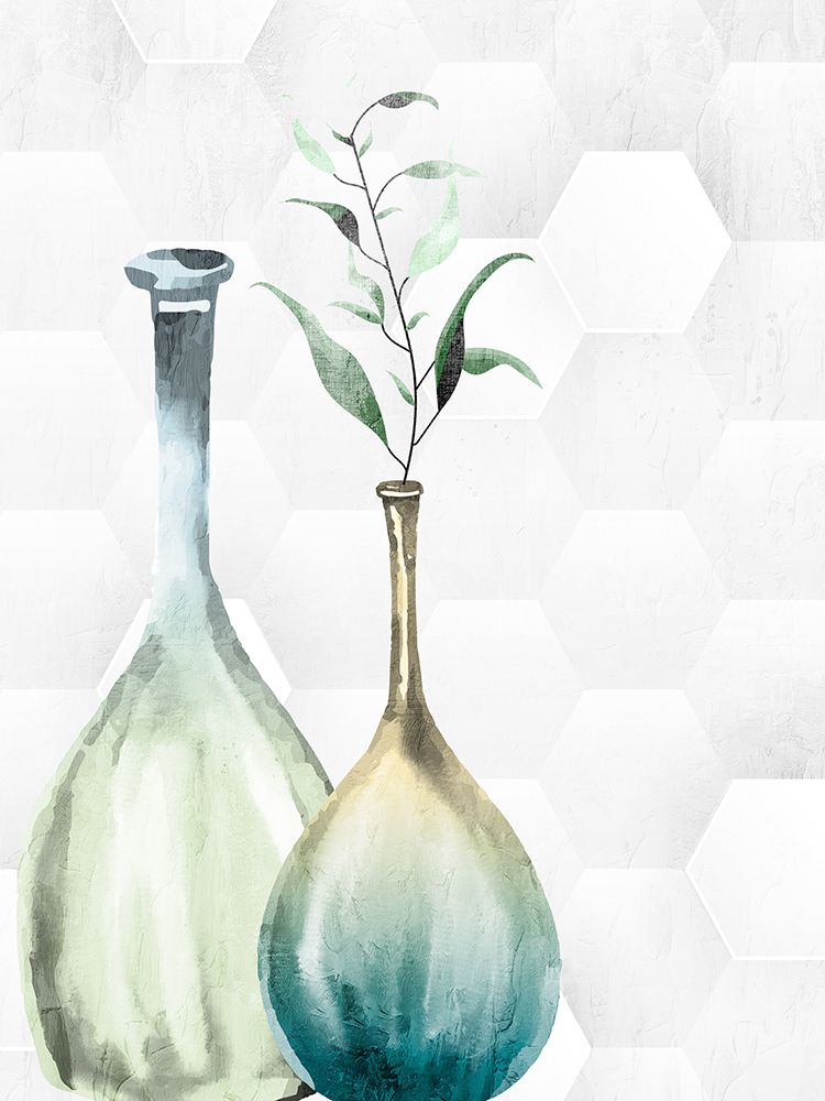 Ombre Vases 1 art print by Kimberly Allen for $57.95 CAD
