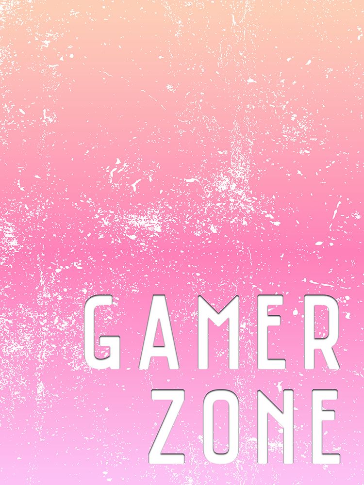 Pink Gamer Zone 1 art print by Kimberly Allen for $57.95 CAD