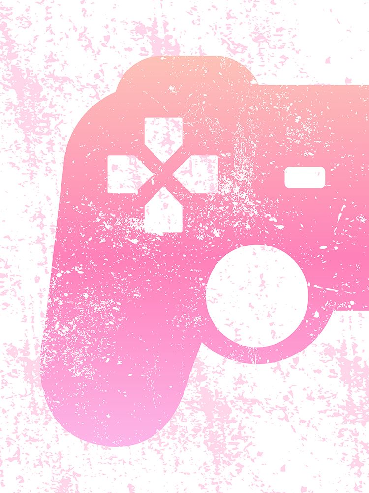 Pink Gamer Zone 2 art print by Kimberly Allen for $57.95 CAD