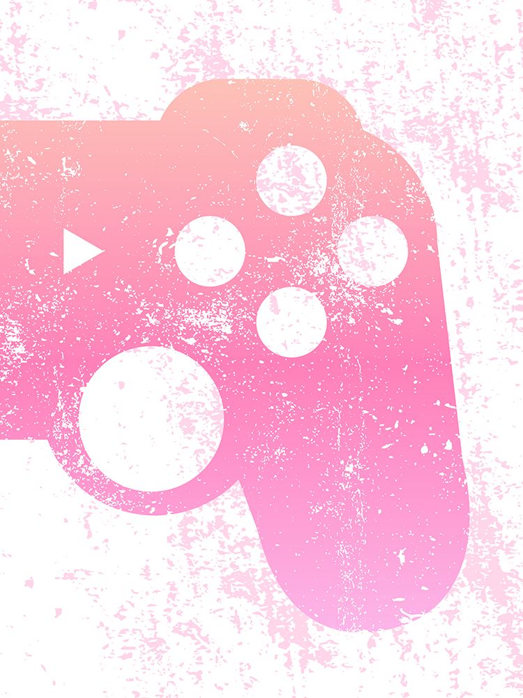 Pink Gamer Zone 3 art print by Kimberly Allen for $57.95 CAD