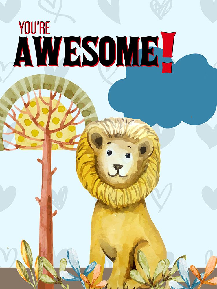 Valentine Zoo 2 art print by Kimberly Allen for $57.95 CAD