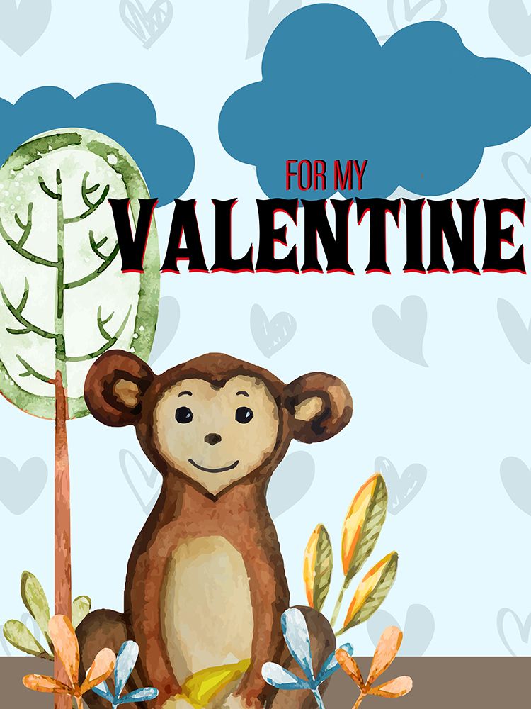Valentine Zoo 3 art print by Kimberly Allen for $57.95 CAD
