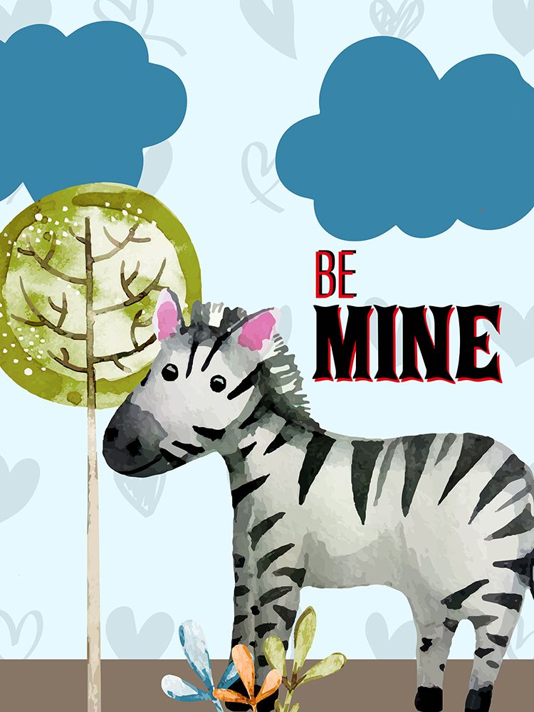 Valentine Zoo 4 art print by Kimberly Allen for $57.95 CAD