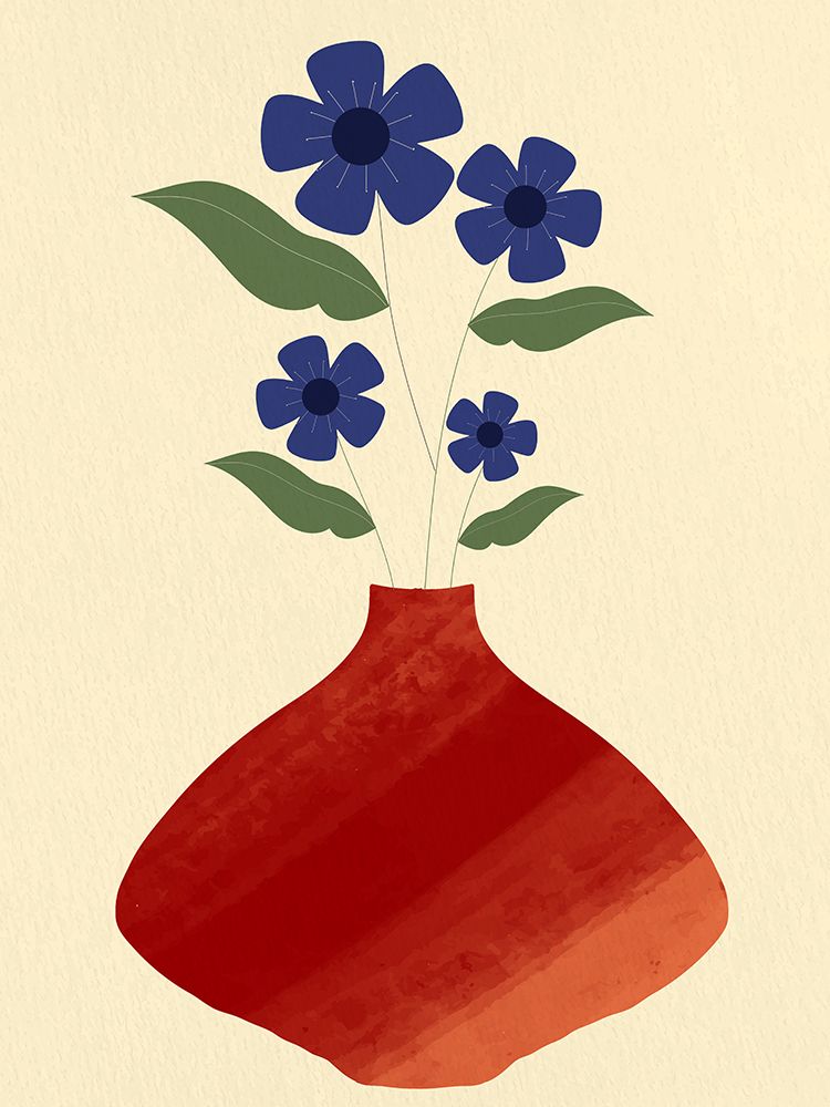 Bold Vase 2 art print by Kimberly Allen for $57.95 CAD