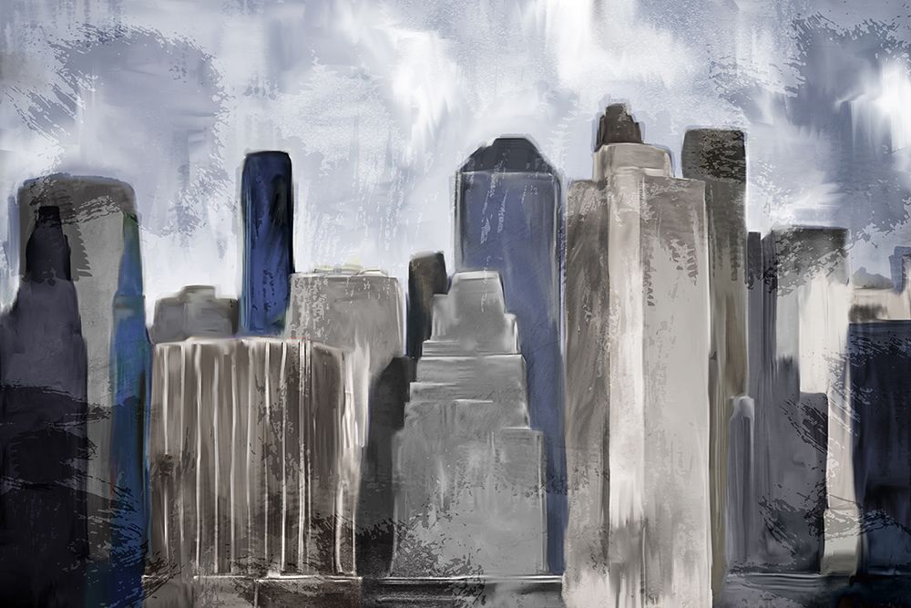 Manhattan Grey art print by Kimberly Allen for $57.95 CAD