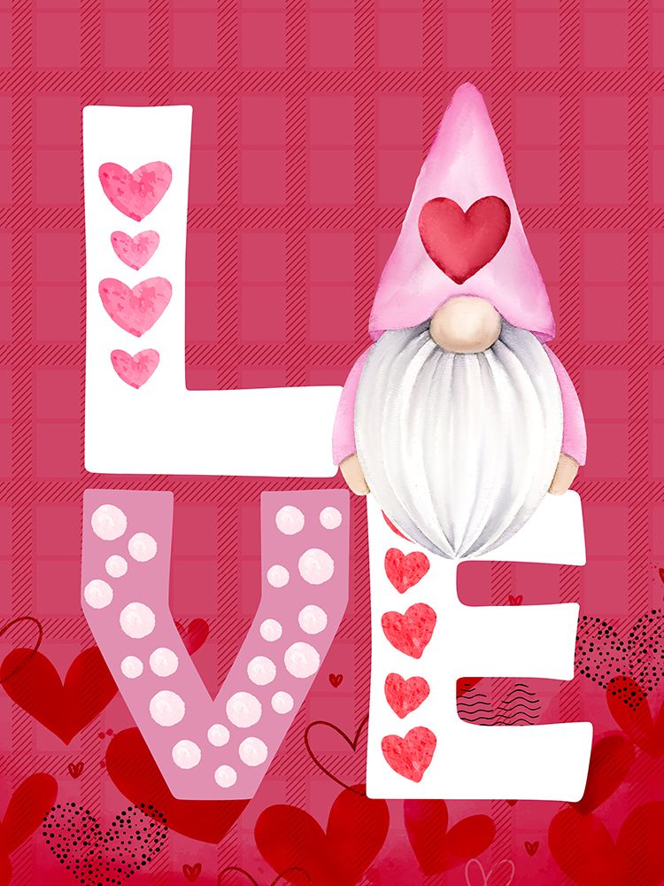 Gnome Love art print by Kimberly Allen for $57.95 CAD