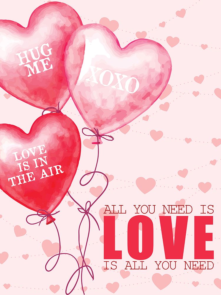Heart Balloon Love art print by Kimberly Allen for $57.95 CAD