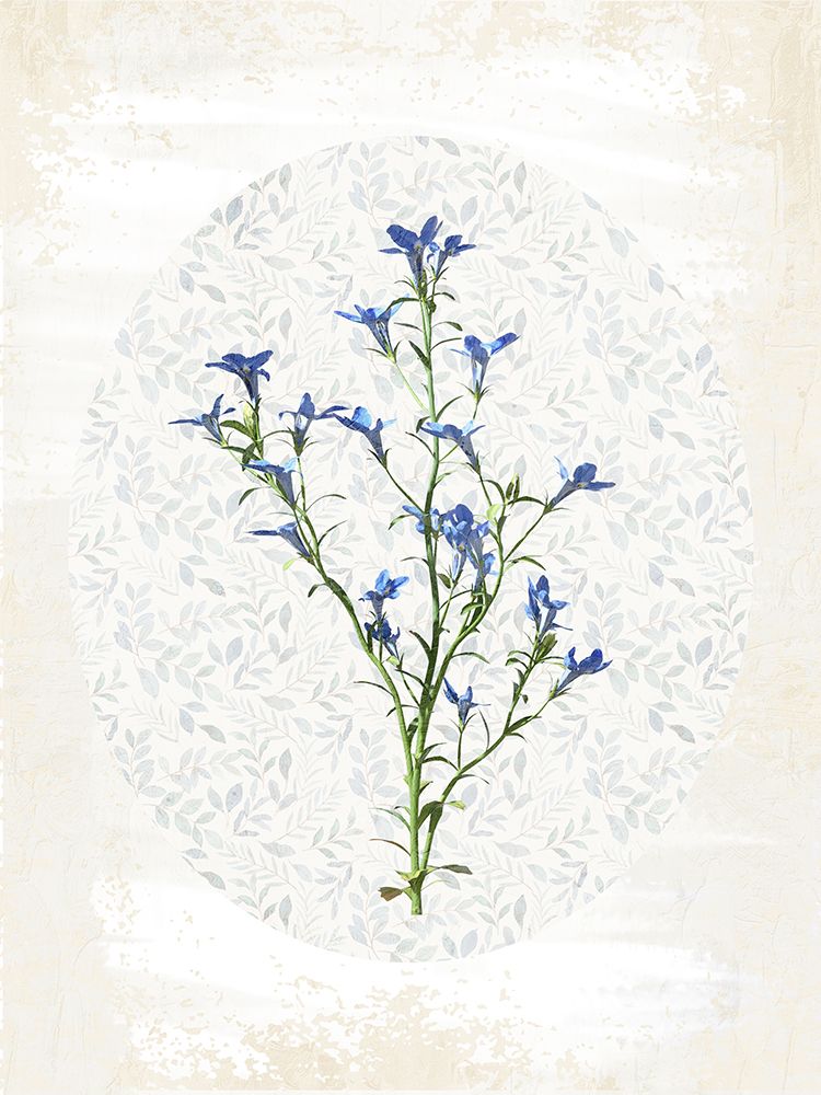 Oval Floral 1 art print by Kimberly Allen for $57.95 CAD