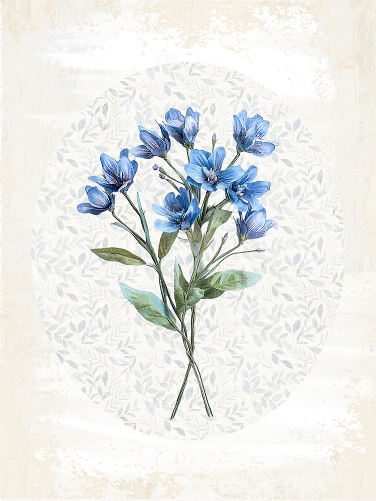 Oval Floral 2 art print by Kimberly Allen for $57.95 CAD