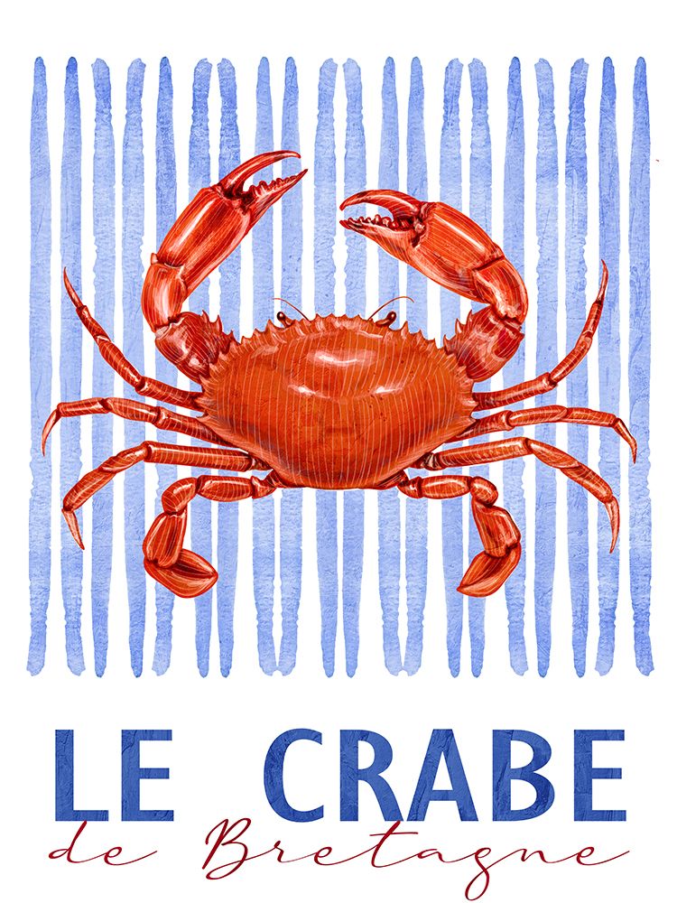 Le Crabe art print by Kimberly Allen for $57.95 CAD