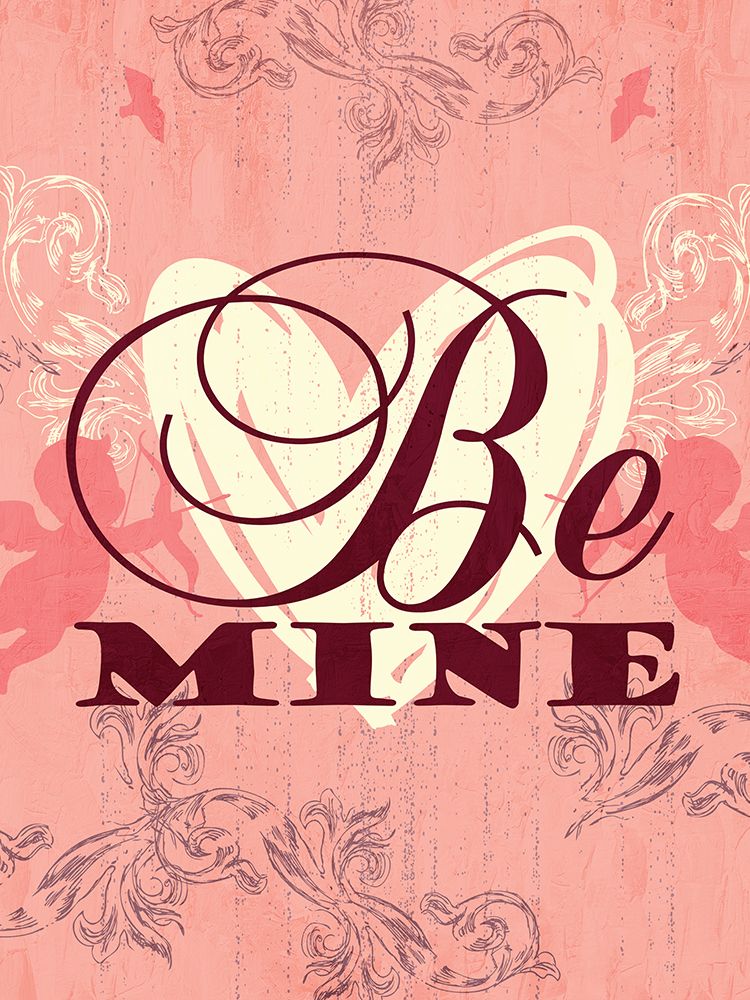 Be Mine Heart art print by Kimberly Allen for $57.95 CAD
