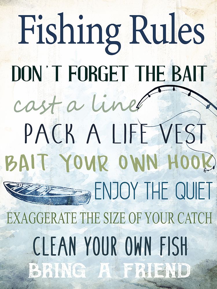 Bait Your Own Hook art print by Kimberly Allen for $57.95 CAD