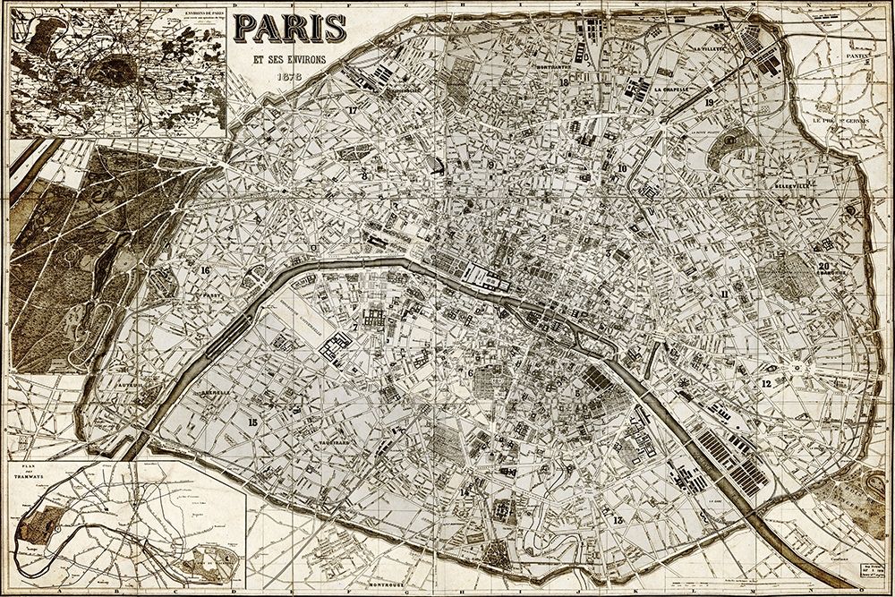 Paris 1878 art print by Kimberly Allen for $57.95 CAD