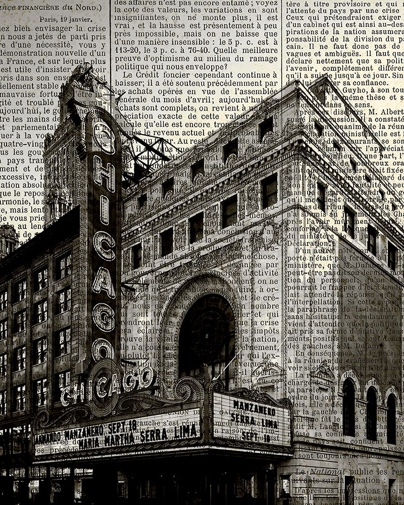 Newspaper City 2 art print by Allen Kimberly for $57.95 CAD