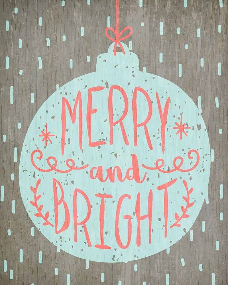Merry and Bright 3 art print by Allen Kimberly for $57.95 CAD