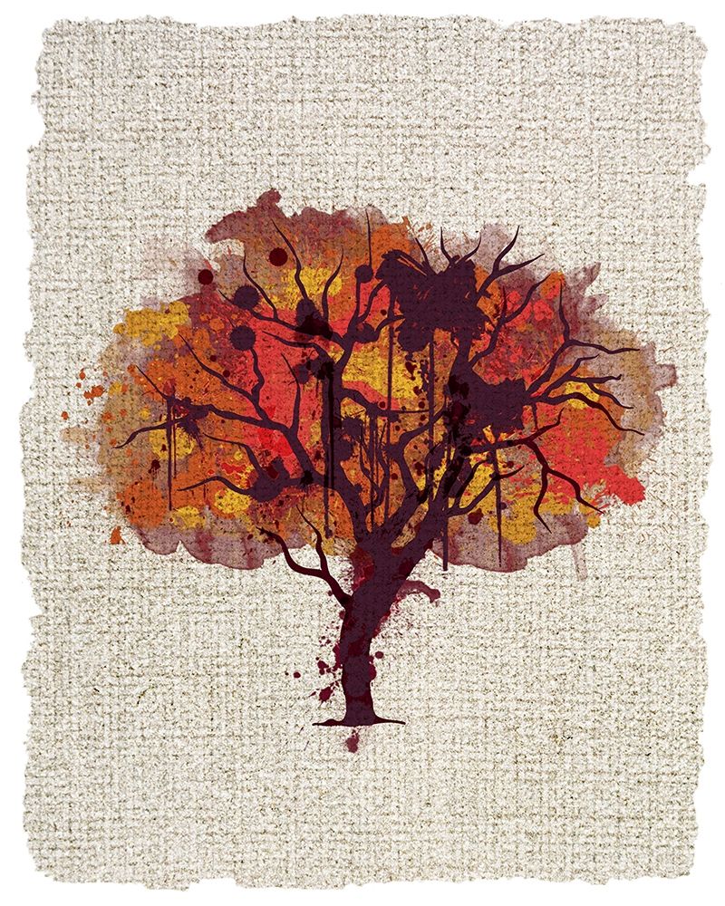 Splatter Trees 1 art print by Allen Kimberly for $57.95 CAD