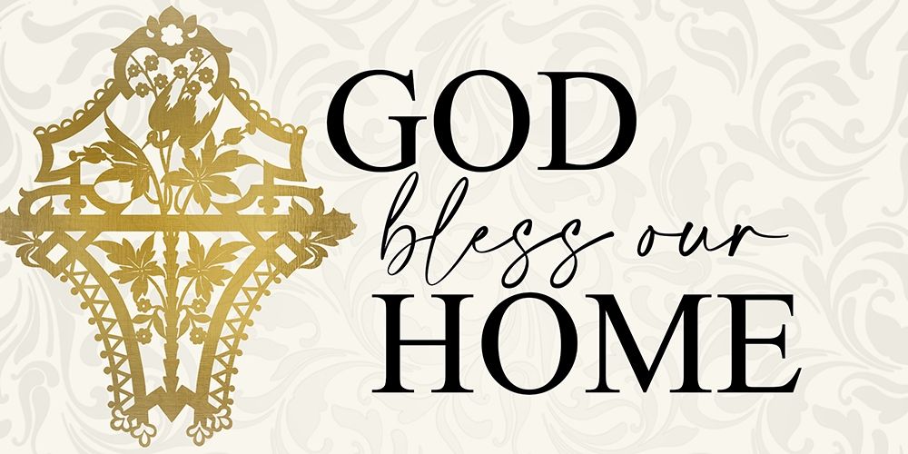 Bless our Home art print by Kimberly Allen for $57.95 CAD
