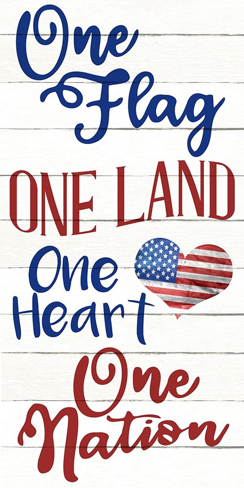 One Flag art print by Kimberly Allen for $57.95 CAD