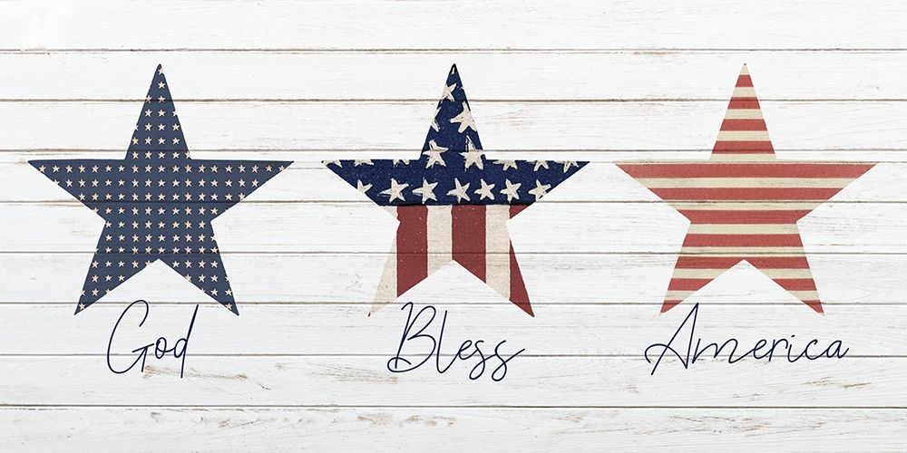 God Bless America art print by Kimberly Allen for $57.95 CAD