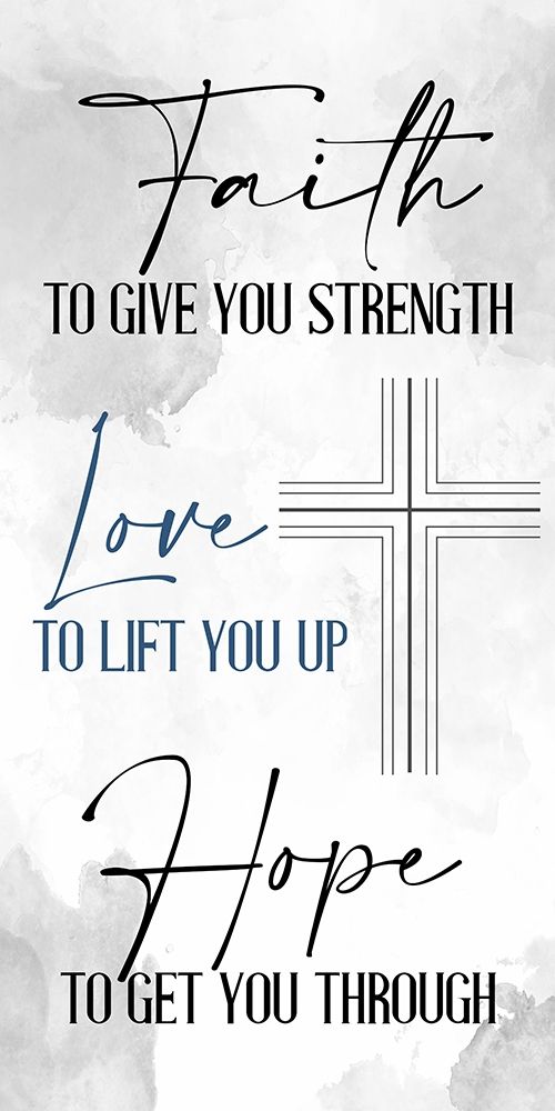 Faith Hope 1 art print by Kimberly Allen for $57.95 CAD