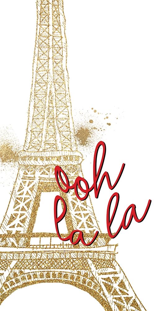 I Love Paris 3 V2 art print by Kimberly Allen for $57.95 CAD