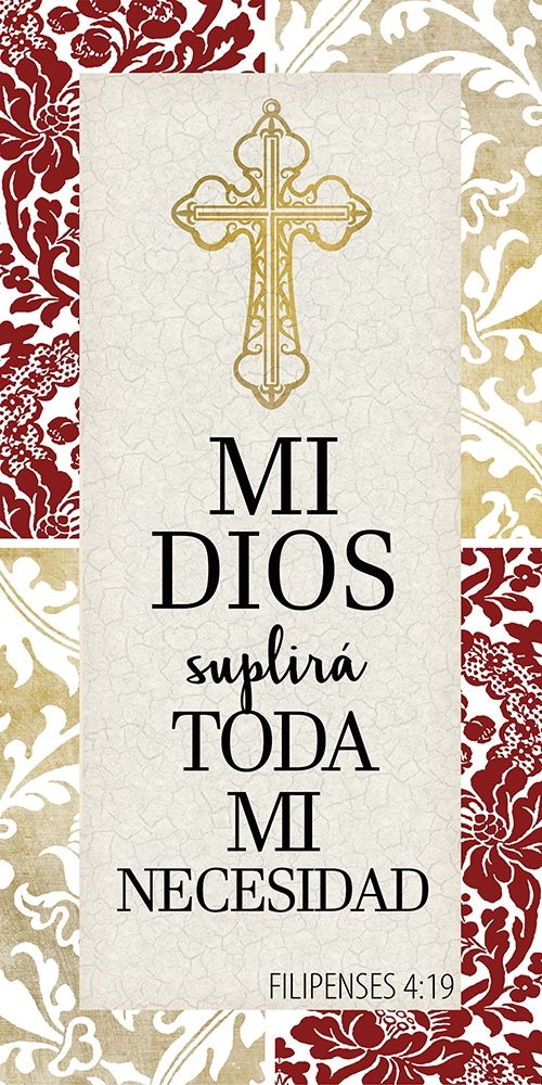 Dios Satisfara 1 art print by Kimberly Allen for $57.95 CAD