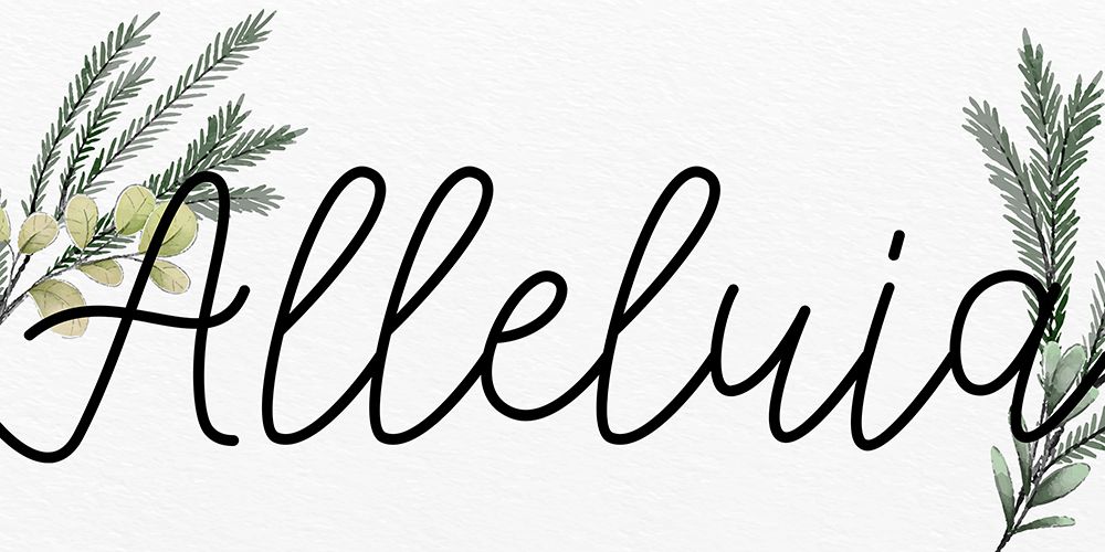 Alleluia panel art print by Kimberly Allen for $57.95 CAD