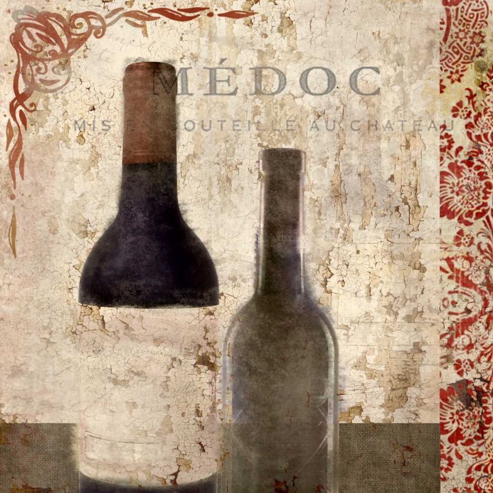 Vintage Wine 2 art print by Kimberly Allen for $57.95 CAD