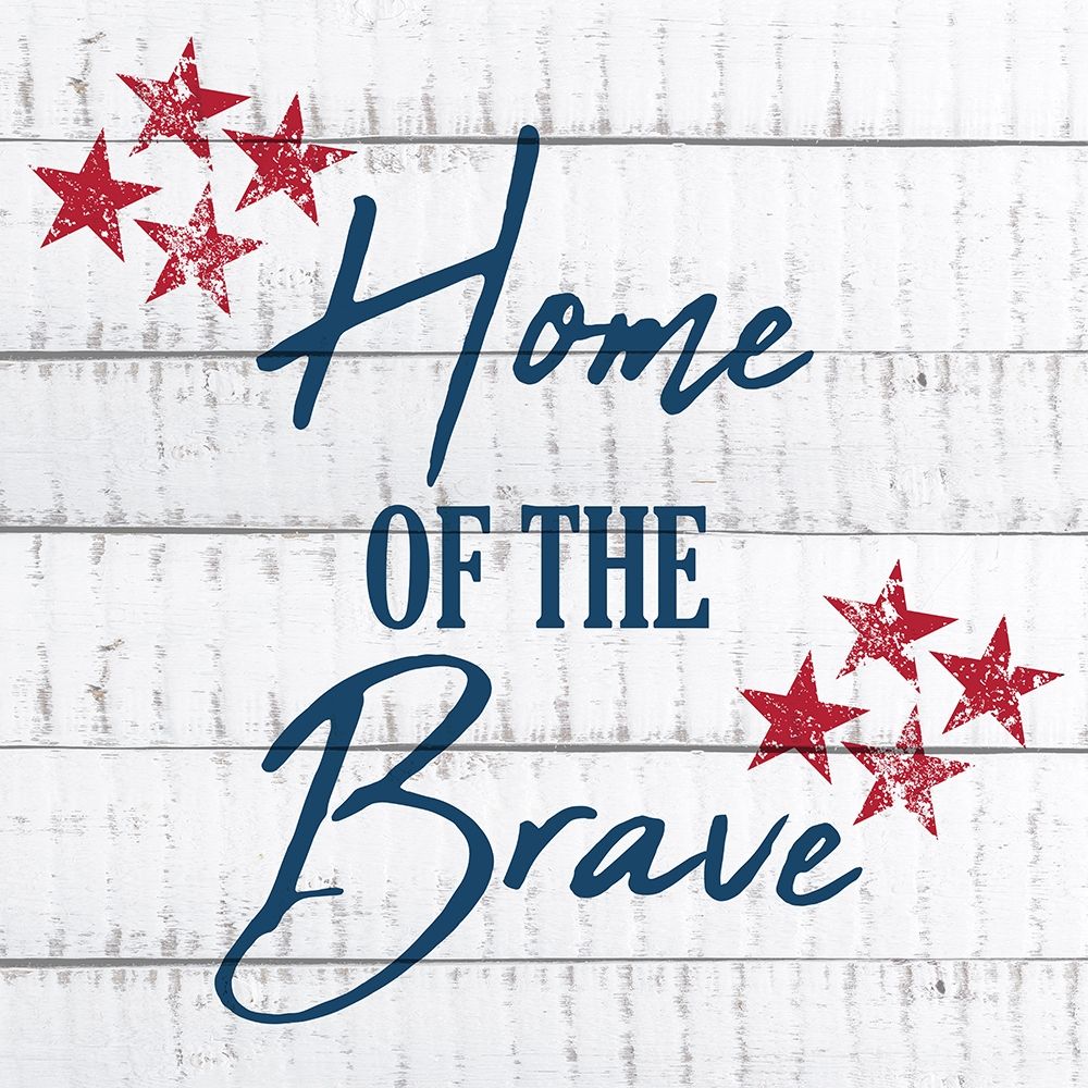 Home of the Brave art print by Allen Kimberly for $57.95 CAD