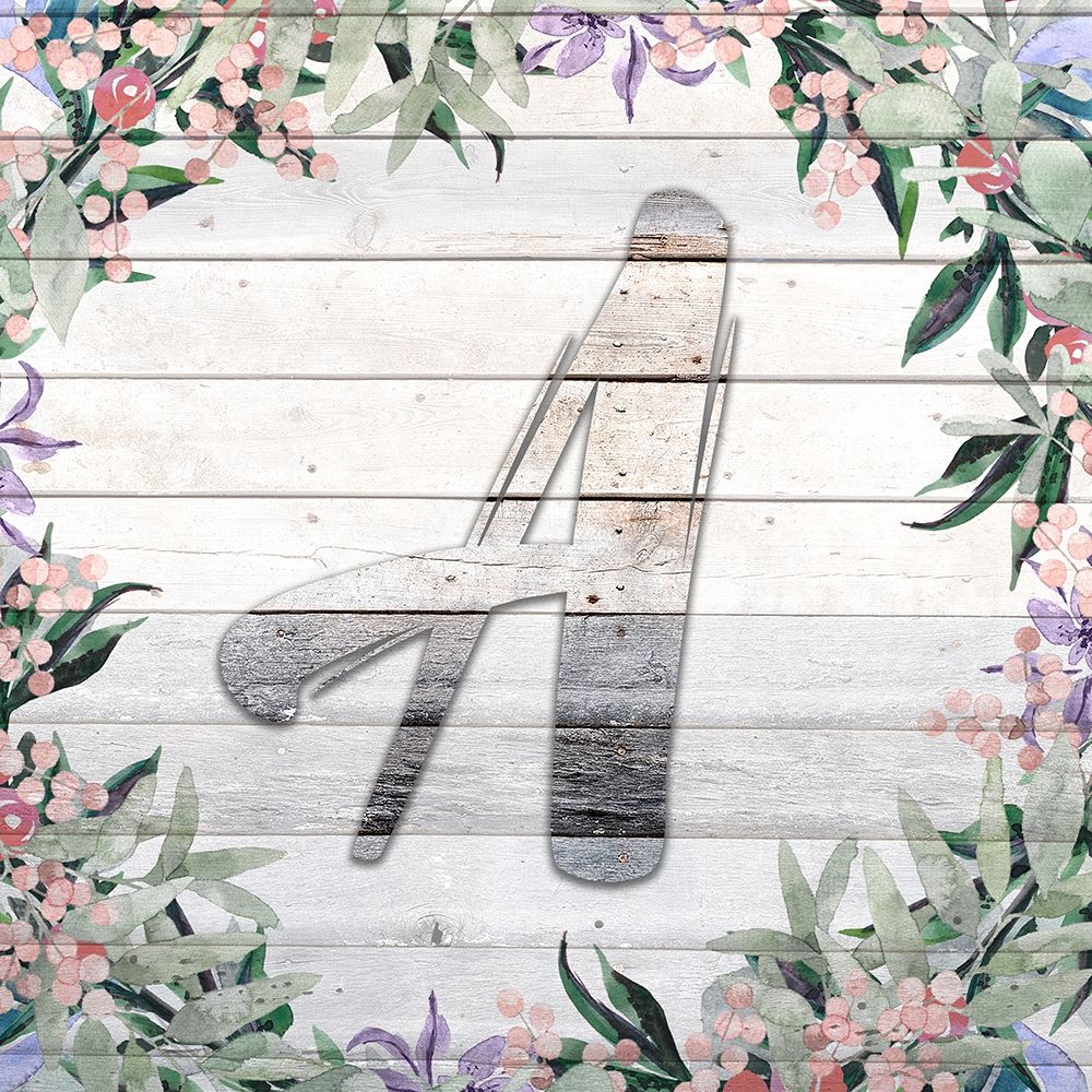 A Monogram art print by Kimberly Allen for $57.95 CAD