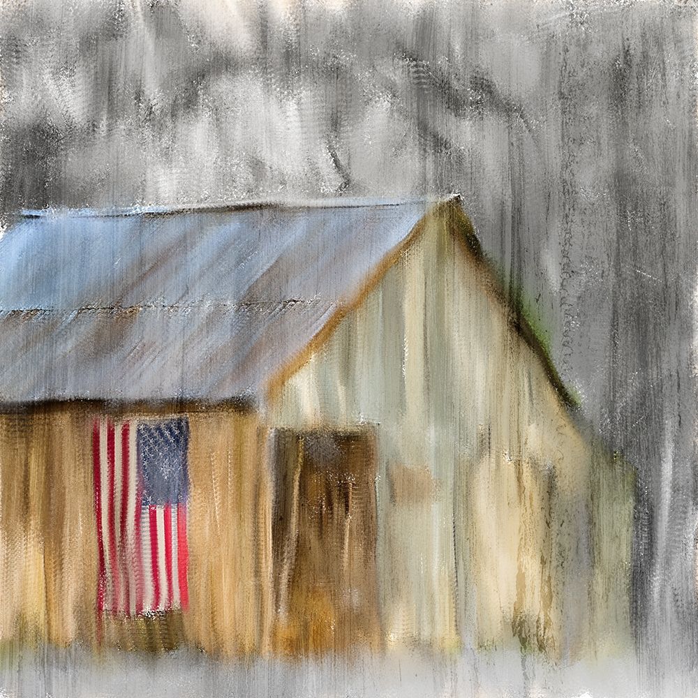 American Barn art print by Allen Kimberly for $57.95 CAD