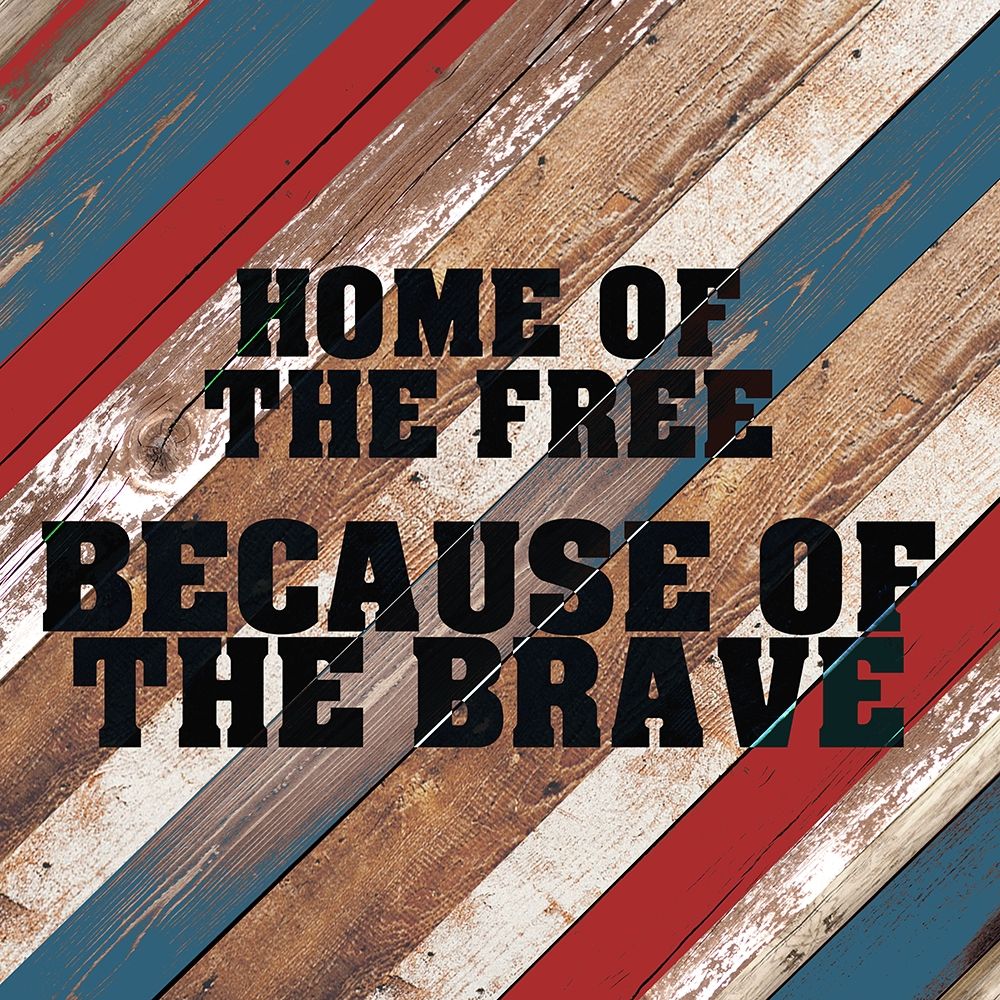 Because of the Brave art print by Allen Kimberly for $57.95 CAD