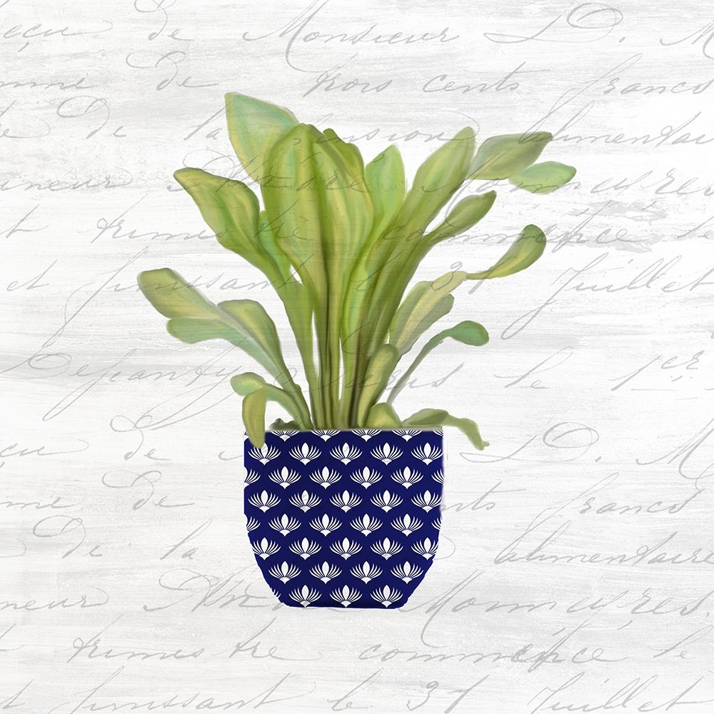 Blue Pots 1 art print by Kimberly Allen for $57.95 CAD