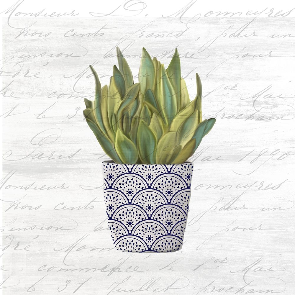 Blue Pots 2 art print by Kimberly Allen for $57.95 CAD
