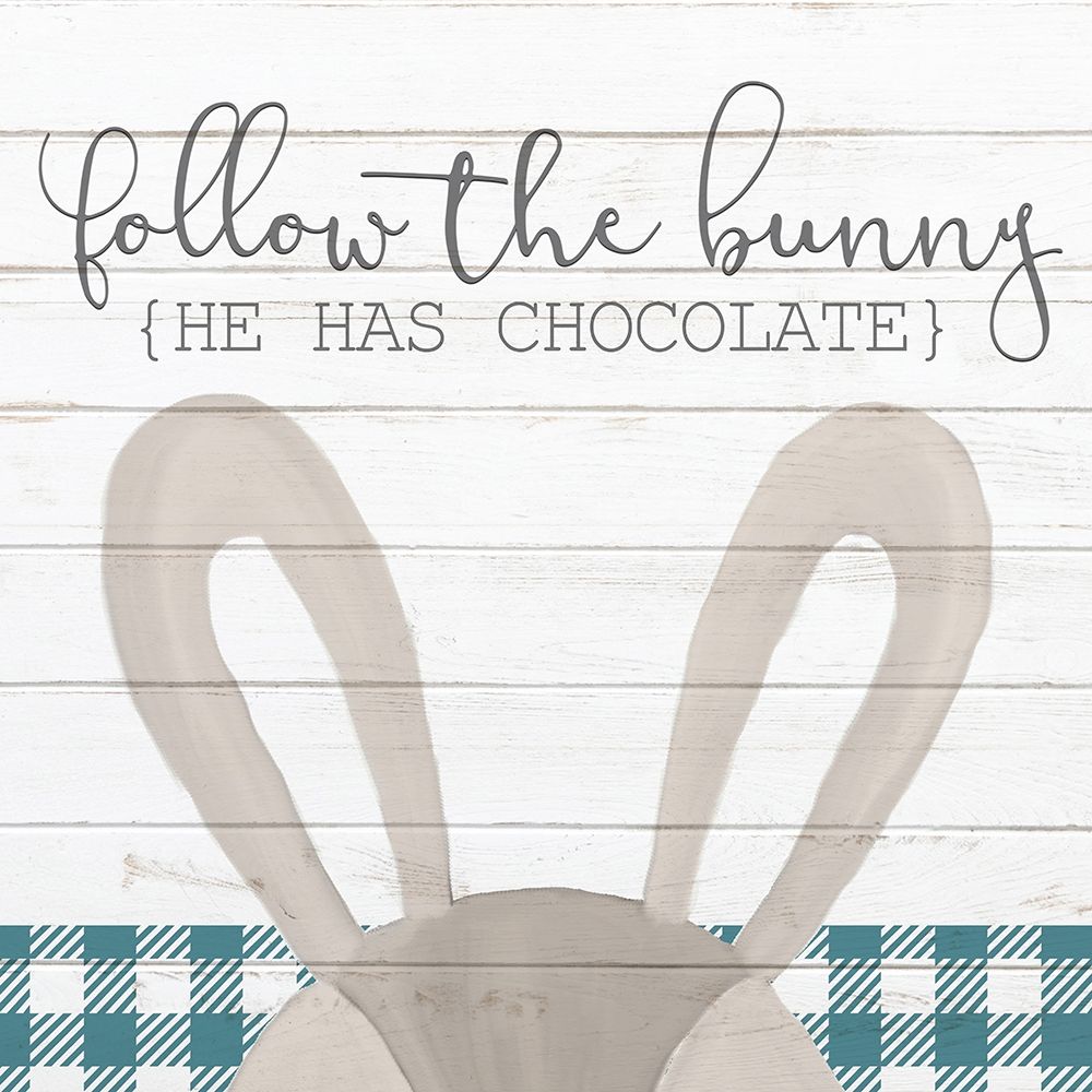 Follow the Bunny art print by Kimberly Allen for $57.95 CAD