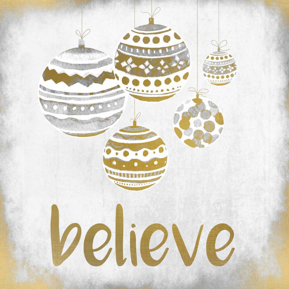 Believe Christmas art print by Kimberly Allen for $57.95 CAD