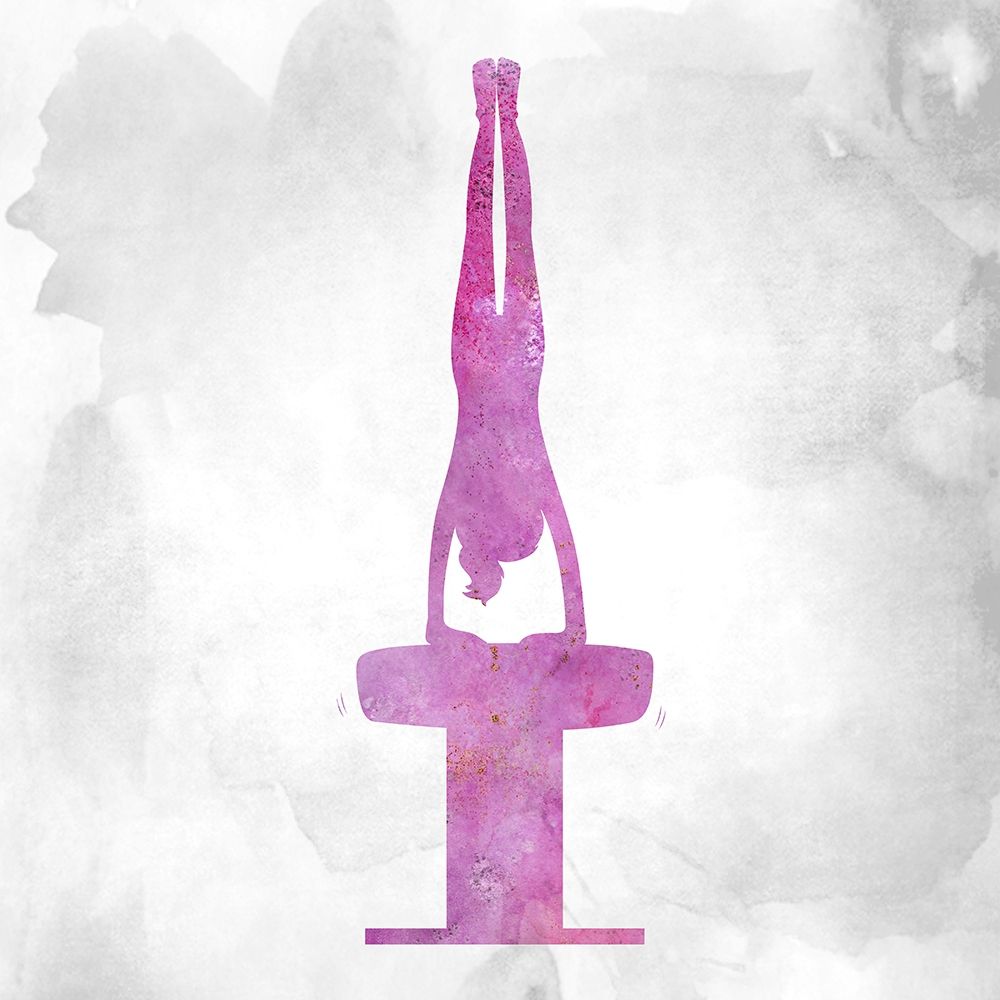 Gymnastics 1 art print by Allen Kimberly for $57.95 CAD