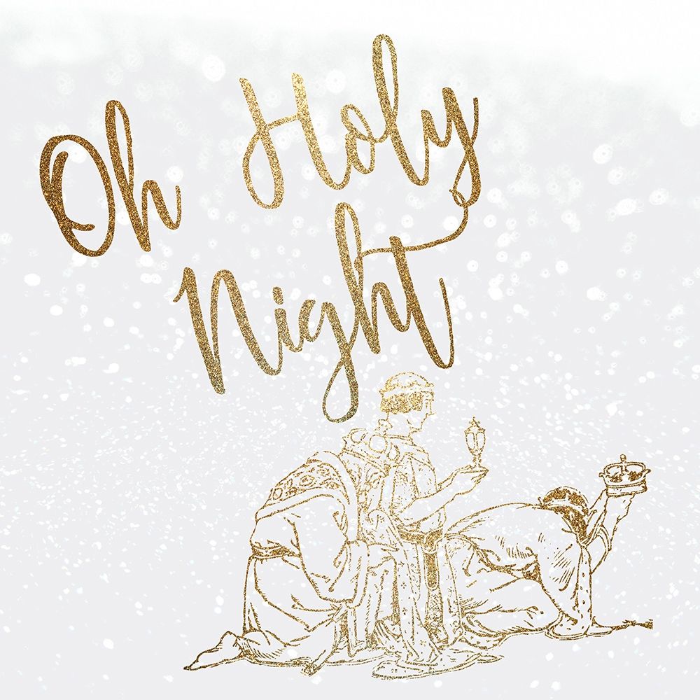 Oh Holy Night Wisemen art print by Allen Kimberly for $57.95 CAD