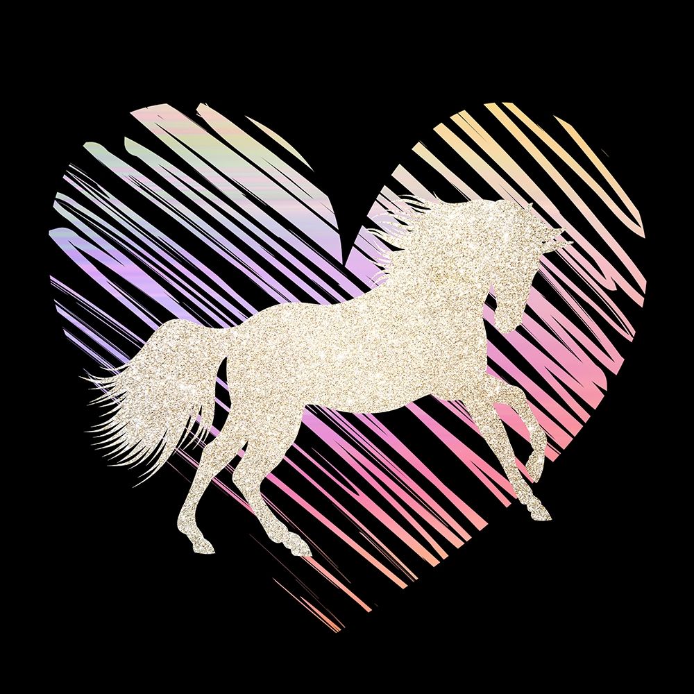 Unicorn Heart 1 art print by Allen Kimberly for $57.95 CAD