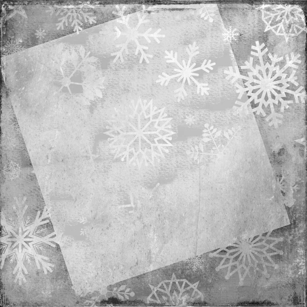 Snowflake Grey art print by Kimberly Allen for $57.95 CAD