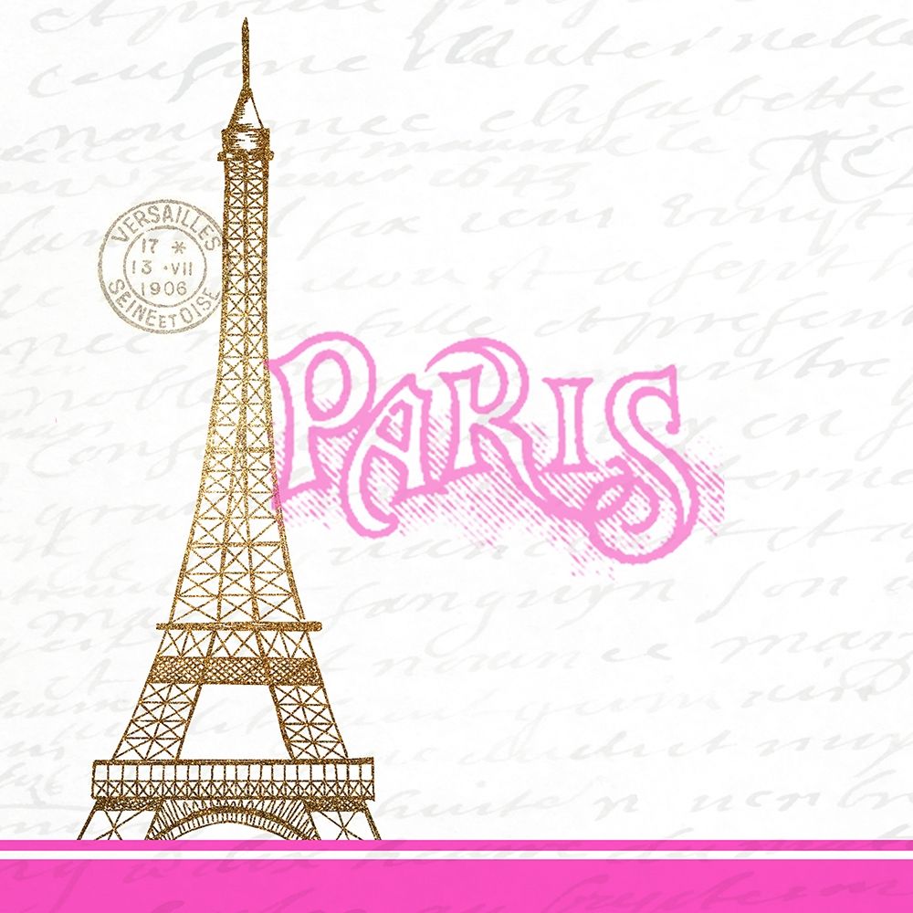 I LOVE Paris 1 art print by Kimberly Allen for $57.95 CAD