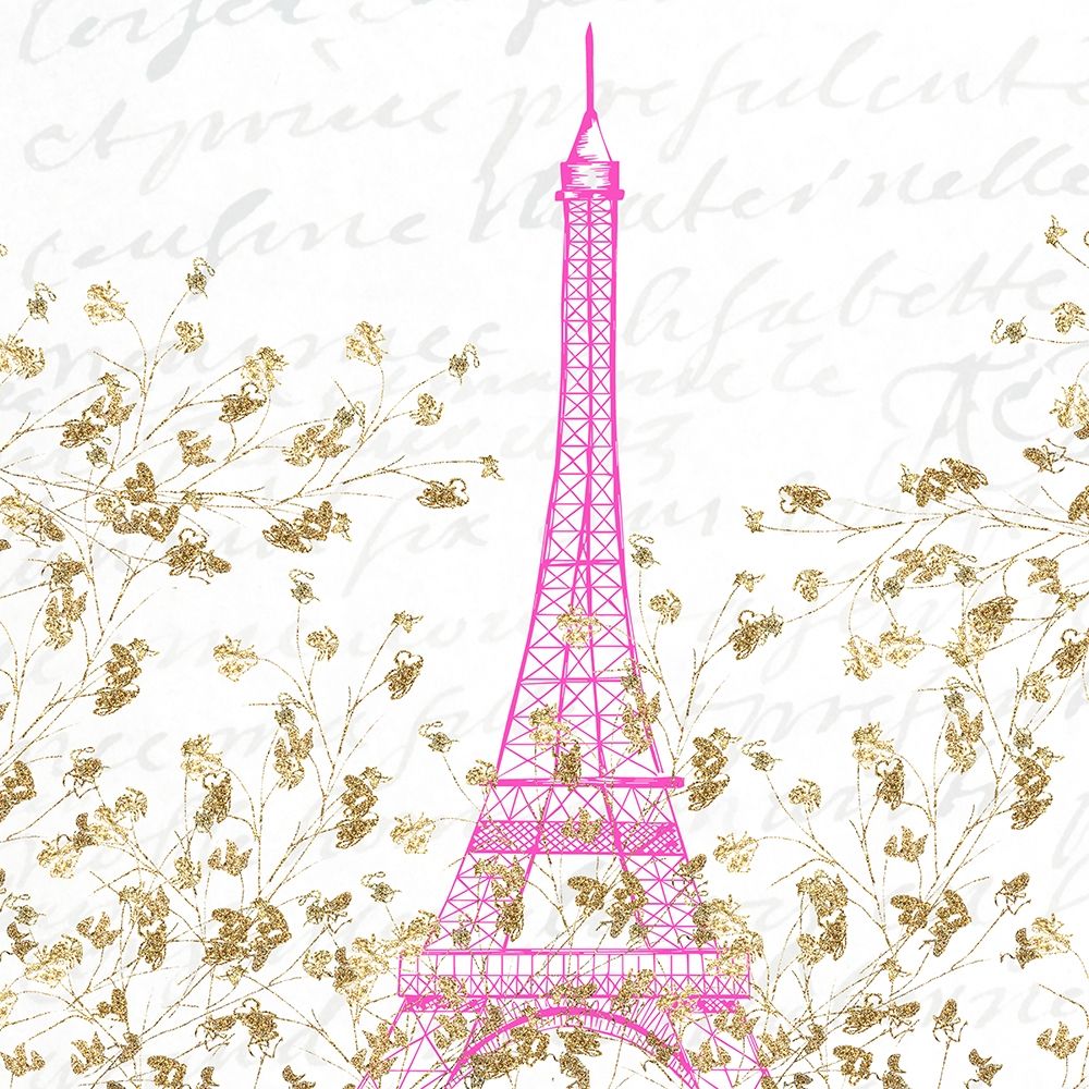 I LOVE Paris 3 art print by Kimberly Allen for $57.95 CAD