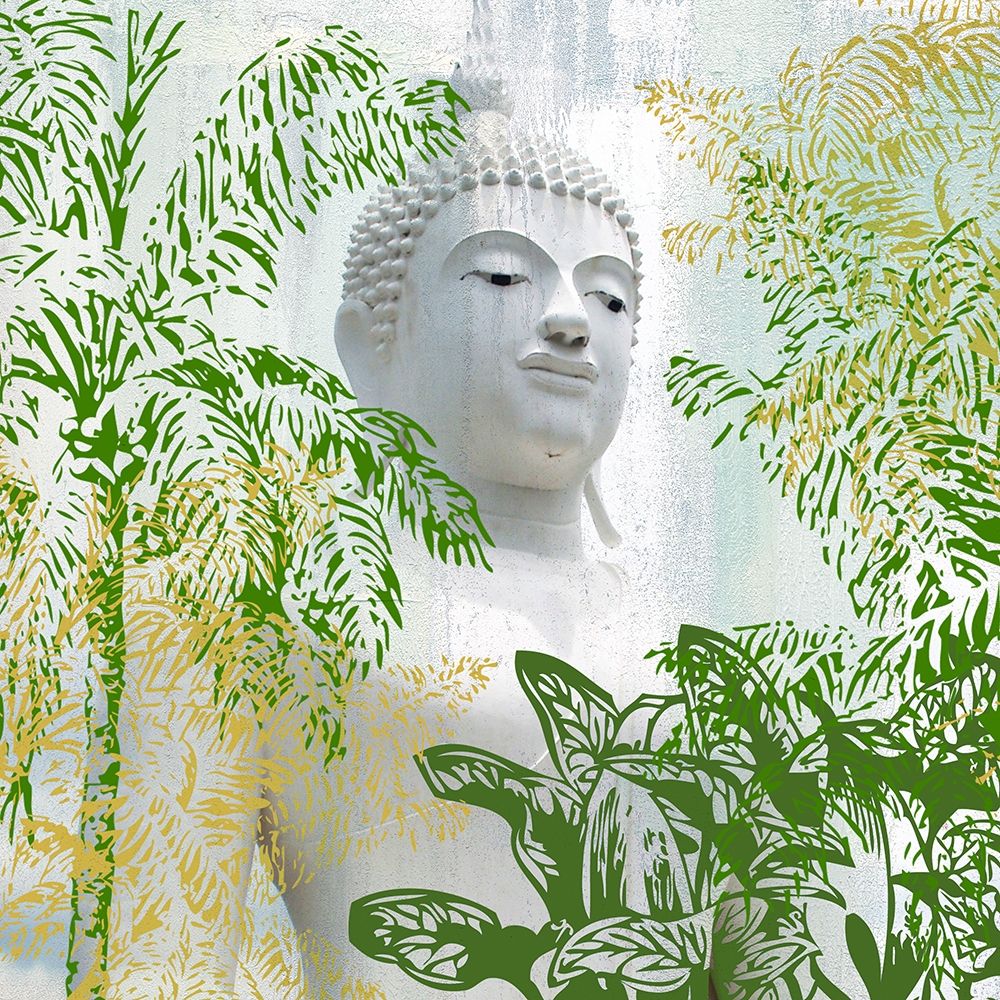 Buddha Palms art print by Kimberly Allen for $57.95 CAD