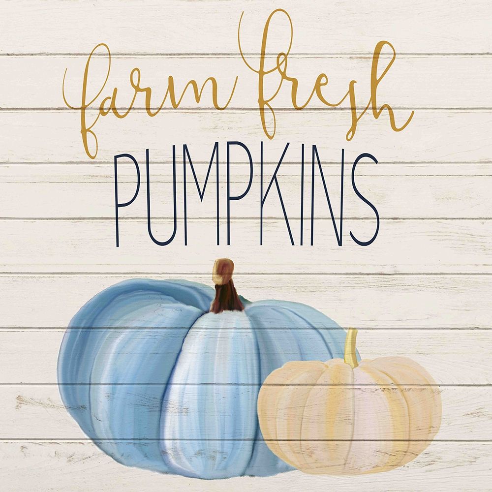 Farm Fresh Pumpkins art print by Kimberly Allen for $57.95 CAD