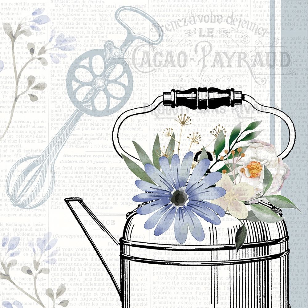 Kitchen Floral 3 art print by Kimberly Allen for $57.95 CAD