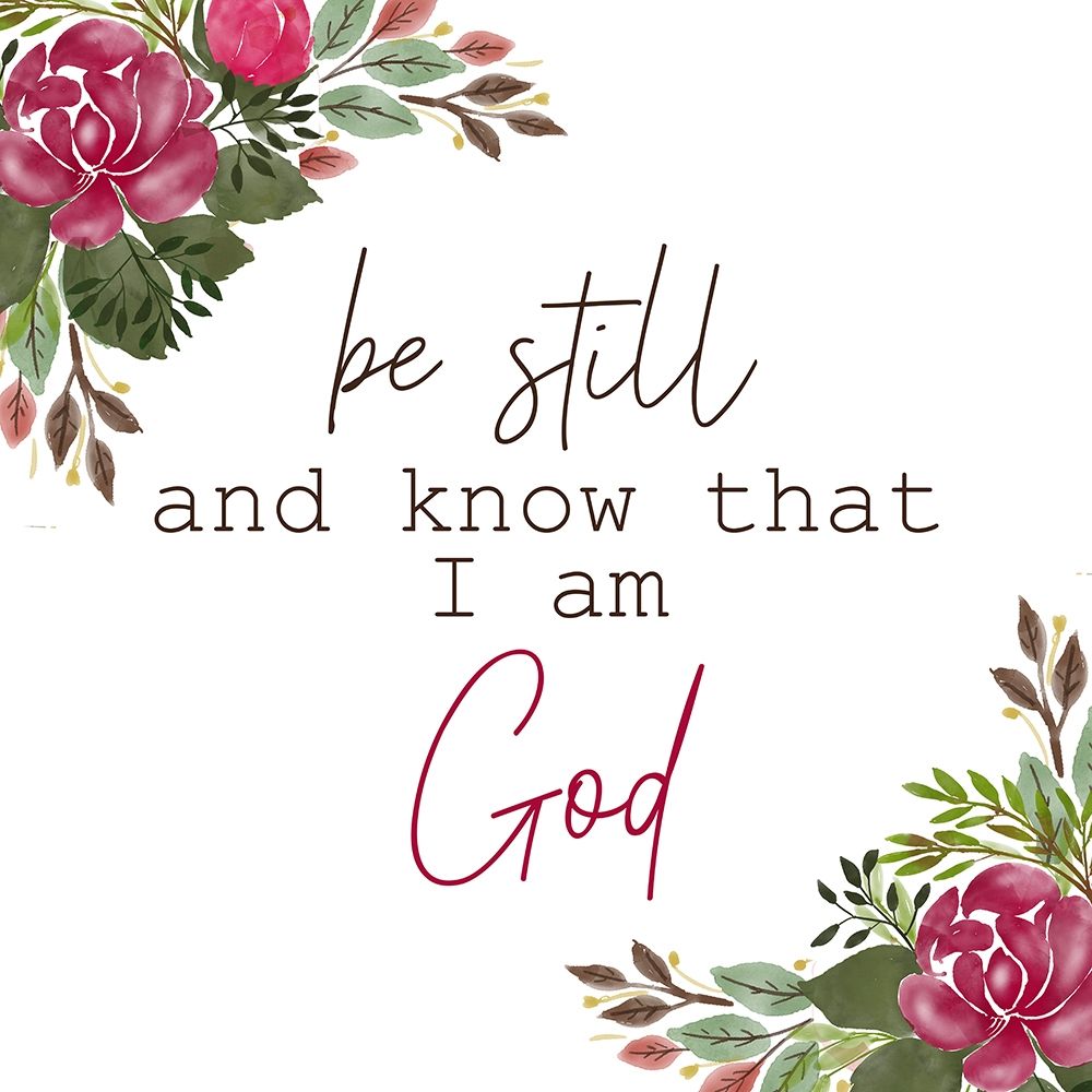 Be Still and Know art print by Kimberly Allen for $57.95 CAD