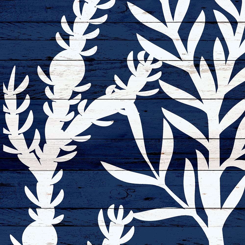 Cobalt Wood 2 art print by Kimberly Allen for $57.95 CAD